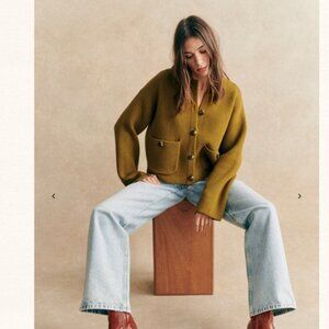 Sezane | Valerio Jacket |  Olive Green